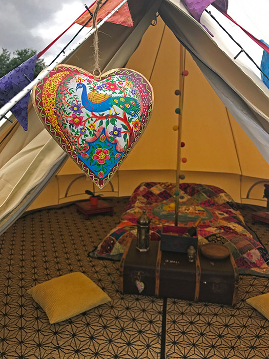 Camping Wedding Festival Honeymoon Suite