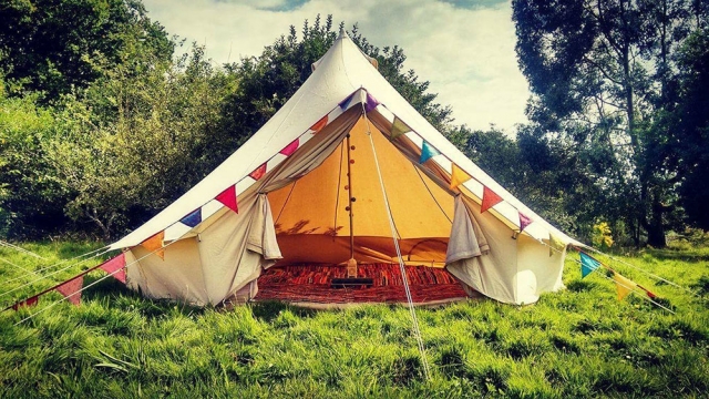 Chill out tent in Sussex