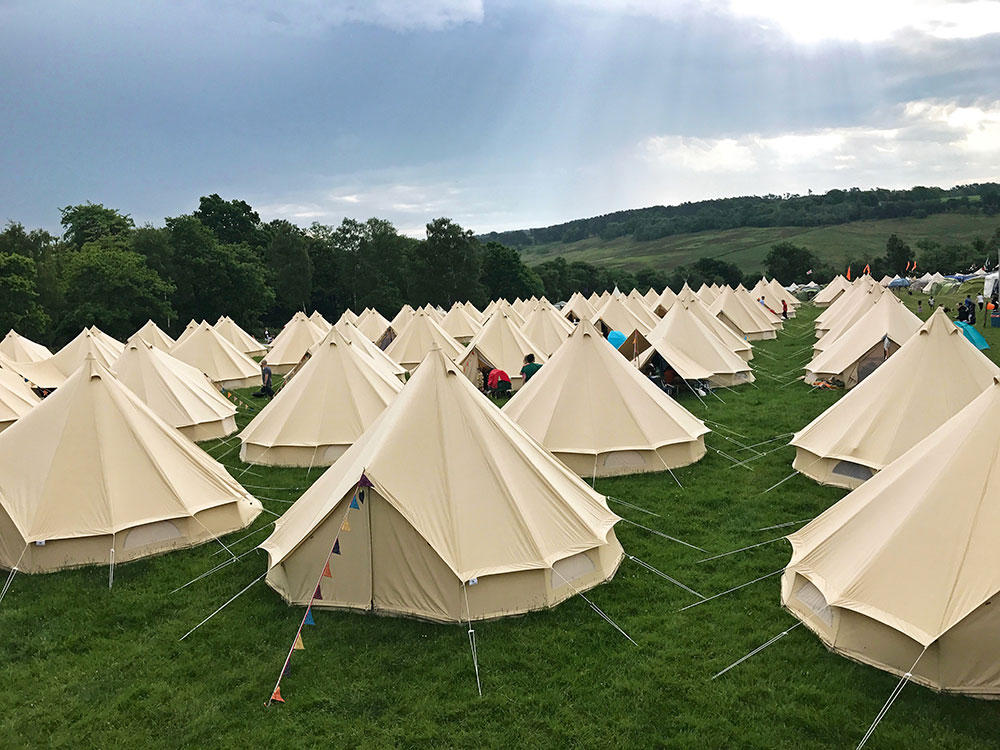 Elderflower Fields 2017 Tents